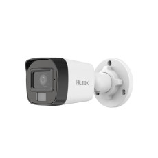 Camera IP 2MP, Exterior, IR 20m/LED 15m, microfon, 2.8 mm, PoE -  HikVision HiLook IPC-B120HA-LUC