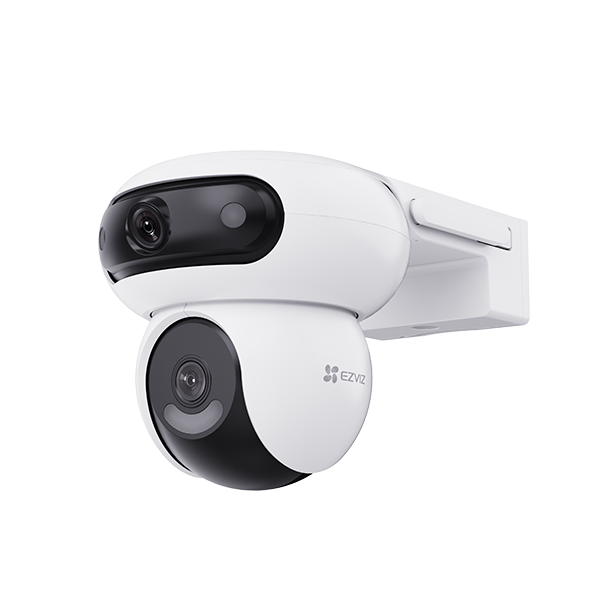 Camera IP WiFi 4MP, Ext, Dual 2K+, IR 30m, Card, Mic, Difuzor, 2 lentile fixe 2.8mm+6mm - EZVIZ H90