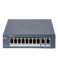 Switch PoE 8 porturi + 2 Uplink Gigabit, 80W, 300 m, - HikVision DS-3E0310P-E/M(B)