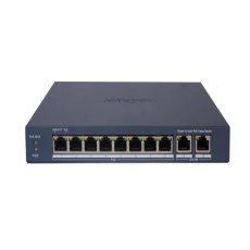 HIKVISION-DS-3E1310P-EI/M-SWITCH POE 8 PORTURI SMART
