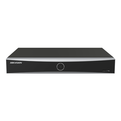 NVR 4 Canale, PoE, 12MP, 1 HDD max. 16TB, AcuSense, Permite Camere AI- HikVision DS-7604NXI-K1-4P-VPro