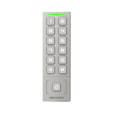 Cititor proximitate cu tastatura, cod PIN, aparent, 1000 utilizatori - HikVision DS-K1T809EX