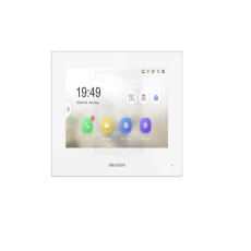 Videointerfon de interior IP, 7 inch, aparent, touchscreen, slot card - HikVision DS-KH6320Y-WTE2/WH