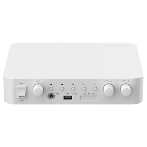 Amplificator de rețea pentru sonorizare Public Address, 80W, linie 100V - HikVision DS-QAE1A80G1-VB