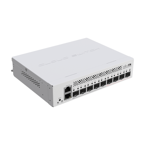Switch de retea cu 1 port Gigabit, 5 SFP si 4 SFP+ 10G - MikroTik CRS310-1G-5S-4S+IN