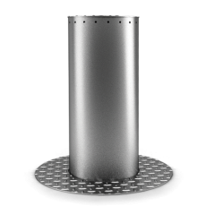 Stalp / bolard retractabil restrictionare acces auto Motorline MPIE10/600, 24 VDC, inox - Motorline MPIE10-600