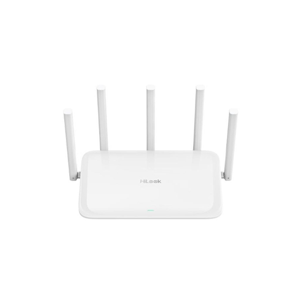 Router wireless Gigabit WiFi 6 dual band Hikvision HiLook WR-AX18, 3x porturi LAN, 1x port WAN, 2.4 - 5 GHz, 1800 Mbps, MU-MIMO, OFDMA - HikVision HiLook WR-AX18/EU