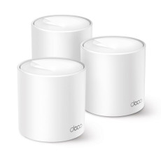 Sistem WiFi Mesh AX1500 WiFi 6 pentru acoperire completa, 3 unitati - TP-LINK DECO X10(3-PACK)