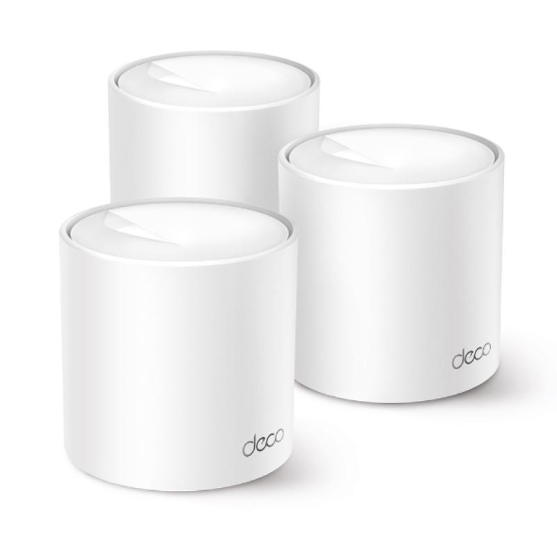 Sistem mesh Wi-Fi 6 tri-band cu port 2.5G pentru acoperire extinsa - TP-LINK DECO X50 PRO(3PK)