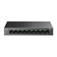 Switch PoE 9 porturi 10/100 Mbps 65W pentru camere IP - TP-LINK LS109P