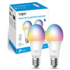 Pachet 2 becuri LED RGB inteligente, 2.4 GHz, 806 lumeni, 60 W - TP-Link TAPO L530E(2-PACK)