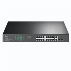 Switch PoE Gigabit 16 porturi Smart cu SFP - TP-LINK TL-SG1218MP
