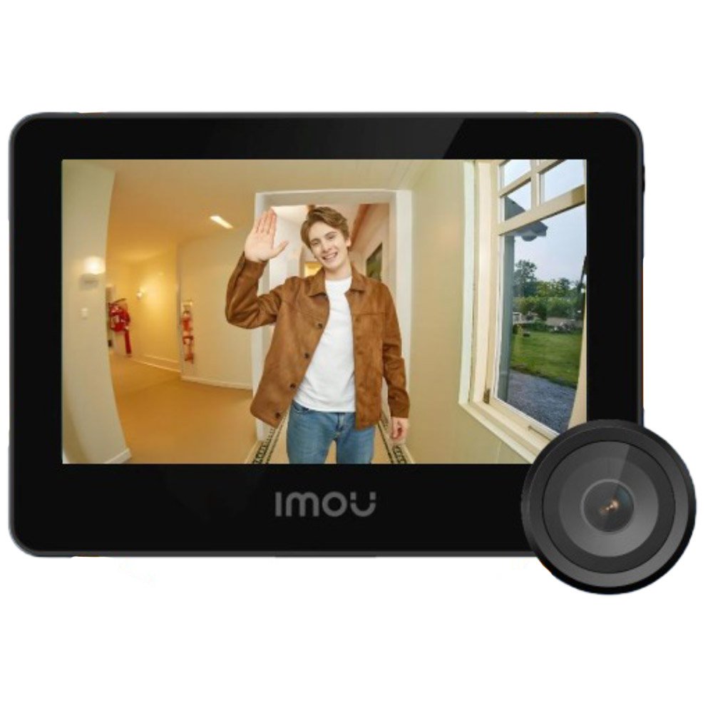 Vizor electronic wireless smart home WiFi cu detectie umana - IMOU VD1-5MP-AOV